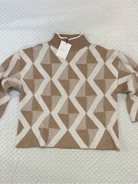 Deluc Cowl Neck Sweater (Large)